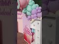 DONUTS 🍩 THEME BALLOON BACKDROP | Party King Kuwait | #shortvideo #viral #shorts #trending