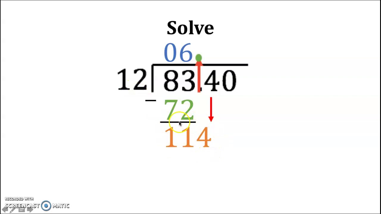 Dividing Decimals By Whole Numbers YouTube