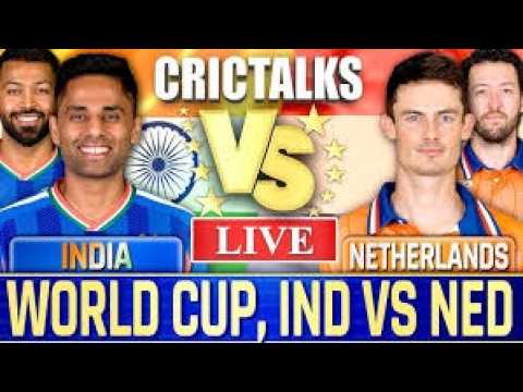 🔴INDIA vs NETHERLANDS, 36th Match T20 World Cup | Live Cricket Match Today | IND vs NED Live