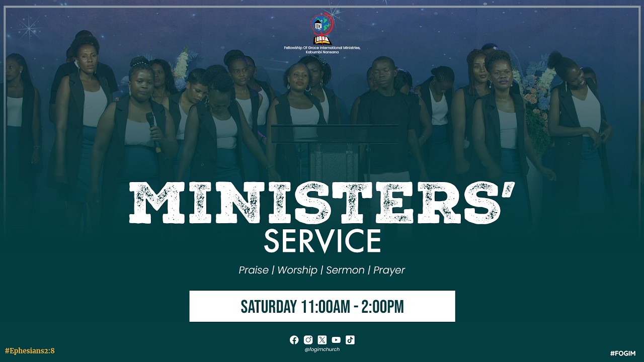 SATURDAY MINISTERS' SERVICE | 7TH  MARCH 2026 | FOGIM