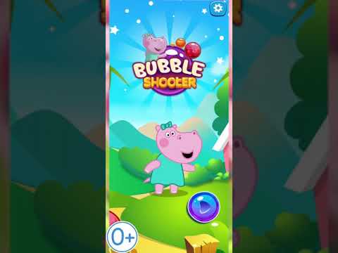 Hippo 🌼 Bubble Shooter 🌼 Pop Bubbles for Kids 🌼 Teaser-1 9х18 0 plus