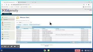 Checking Messages in Edgenuity