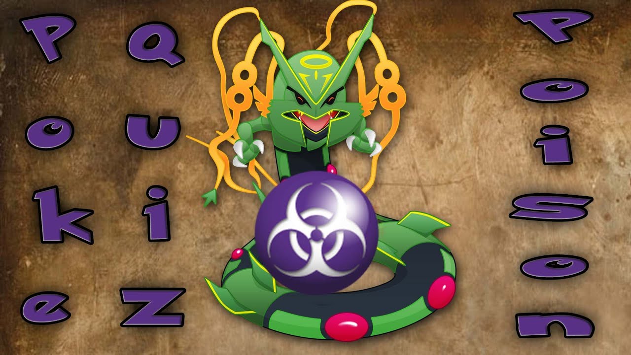 Pokemon Type Quizzes with Chaos - Poison