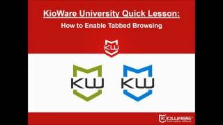 How to use Tabbed Browsing for your Kiosk screenshot 3