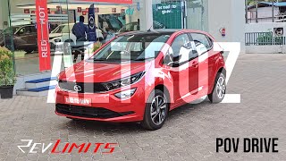 2023 TATA ALTROZ BS6 | XZ PLUS PETROL | (1.2 MT 85BHP) | POV Drive #38 | 4K | RevLimits |