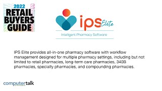 IPS Elite | ComputerTalk for the Pharmacist screenshot 5