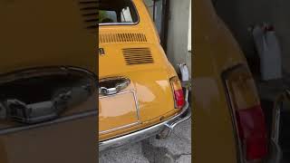 Sports Performance Fiat 500L Year 1972 Cold Start