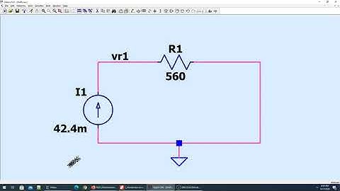 LTspice DC Analysis Voltage Dependent Voltage Source