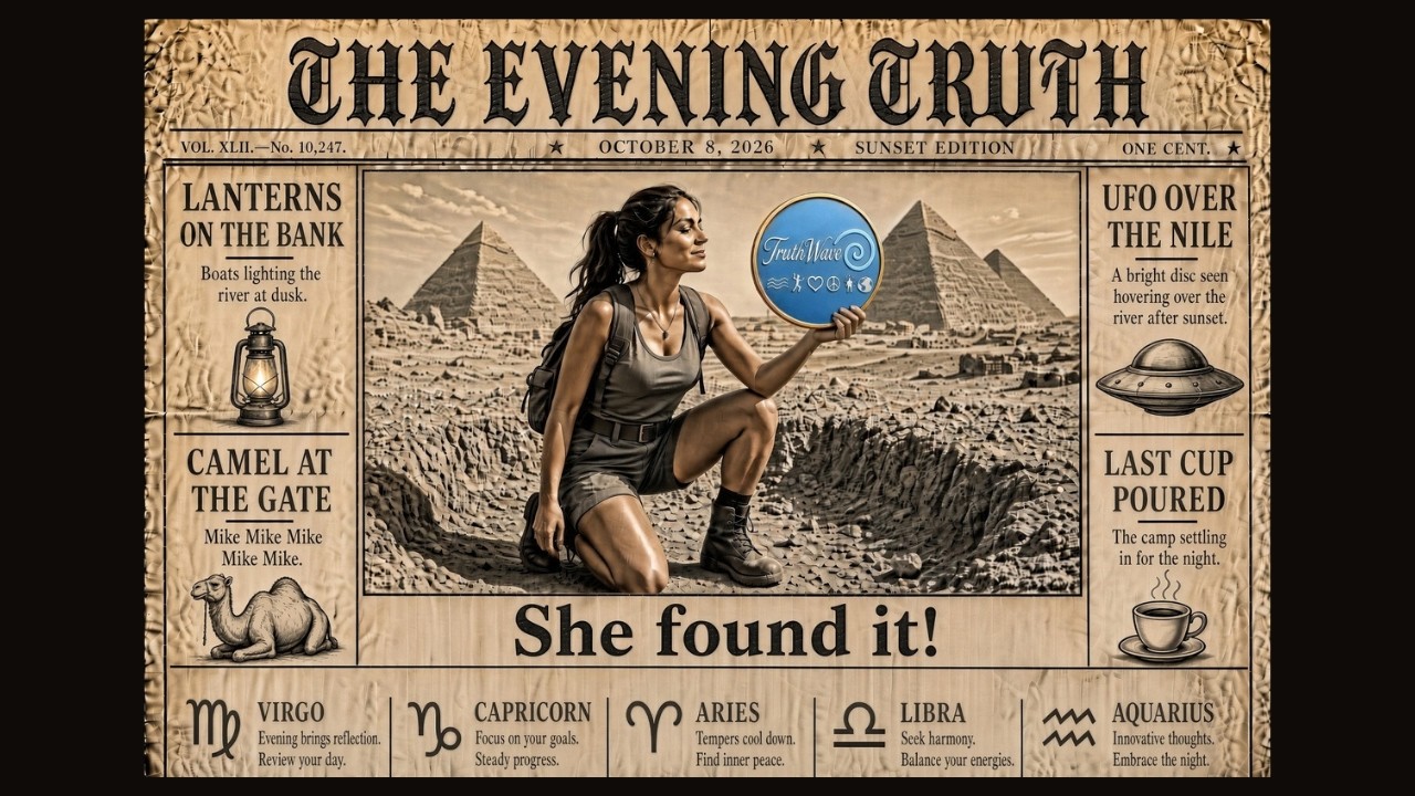 October 8  2026  TruthWave : Thursday Thor's Day  SunSET Energy SESSION