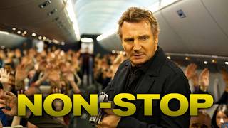 Thumbnail Non-Stop 2014 Full Movie Explained & Review | Michelle Dockery, Julianne Moore, Liam Neeson, Scoot