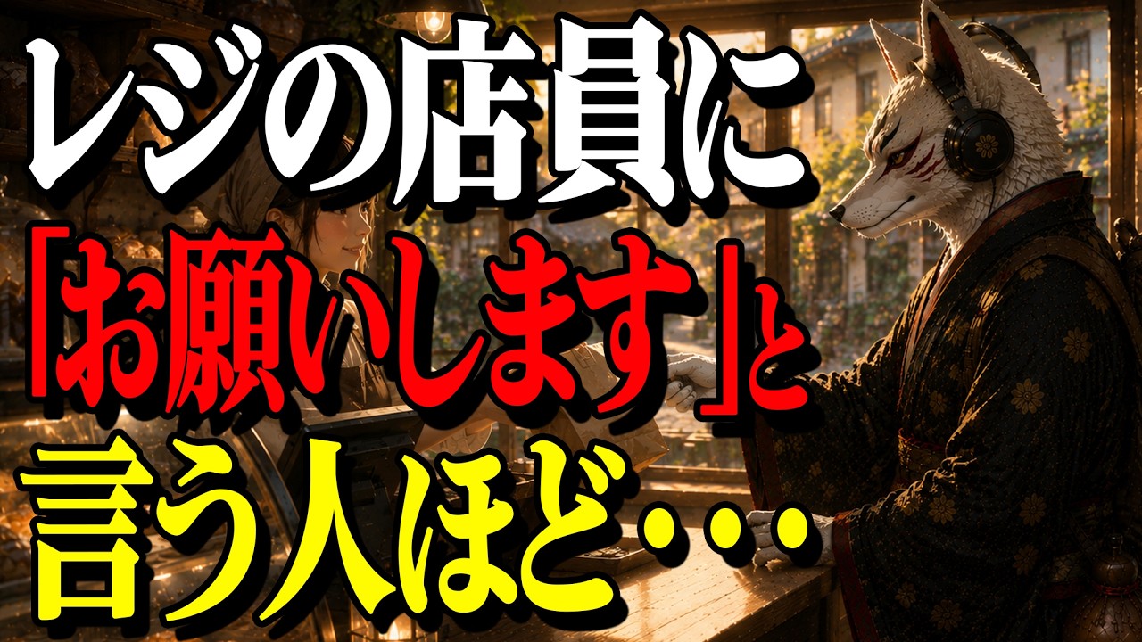 レジで「お願いします」と言える人は、心の余白を持っている。たった一言でわかる人間性