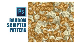Random scripted pattern in Adobe Photoshop