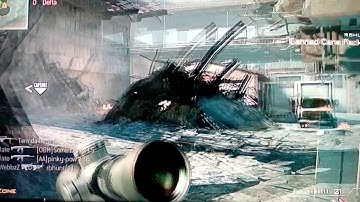 COD-MW3-DZ-*-xtRi- NASTY CROSS MAP THROWING  KNIFE! +100 BULLSEYE! w/ NS HS snipes MSR