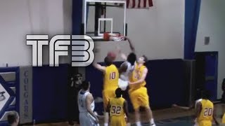 6'3 Michael Craig with One of the SICKEST Game Dunks EVER on TWO 7 FOOTERS!