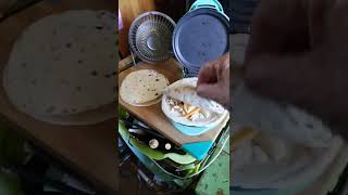 Street Taco in my mini griddle