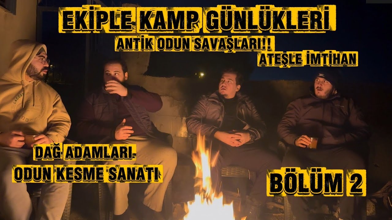 EN ZORLU GECE 2 / ISSIZ VE TEHLİKELİ KÖY EVİNDE EKİPLE KAMP YAPTIK