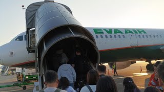 BR112 [Taoyuan - Naha, Okinawa] EVA Airways Taoyuan International Airport Boarding