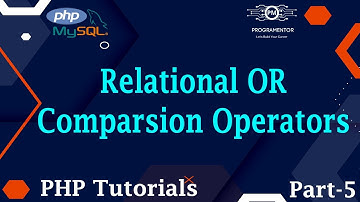 05 | Relational Operators In PHP | Comparison Operators In PHP | PHP Operators | PHP (Hindi/Urdu)