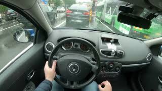 POV Drive Rainy Sunday Renault Clio 3 12.05.2024
