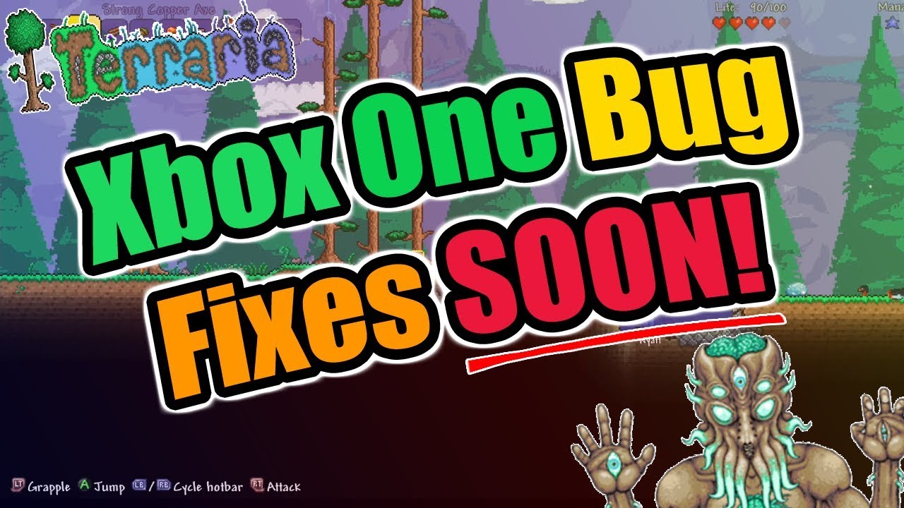 Terraria Xbox One Bugs And Glitches Fixes COMING SOON! FINALLY Terraria Is Back!! YouTube