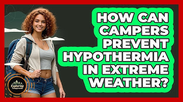 How Can Campers Prevent Hypothermia In Extreme Weather? - Exploring Campgrounds