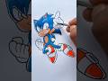 Coloring Sonic the Hedgehog