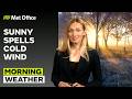28/03/2026 - Brisk winds from the north - Morning Weather Forecast UK – Met Office Weather