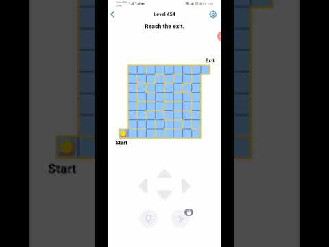 Easy Game Brain Test Level 454 Solution | Reach the exit
