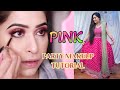 Pink Glittery Party Makeup Tutorial - Shahnaz Shimul || My 1M FaceBook Followers Celebration Look 🌸