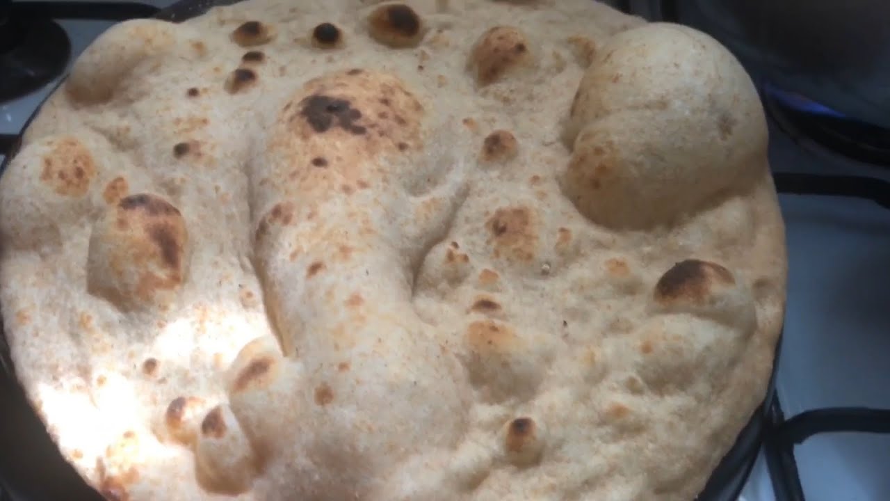 Khamiri Roti on Tawa ll without oven ll Home made Tandoori Roti YouTube