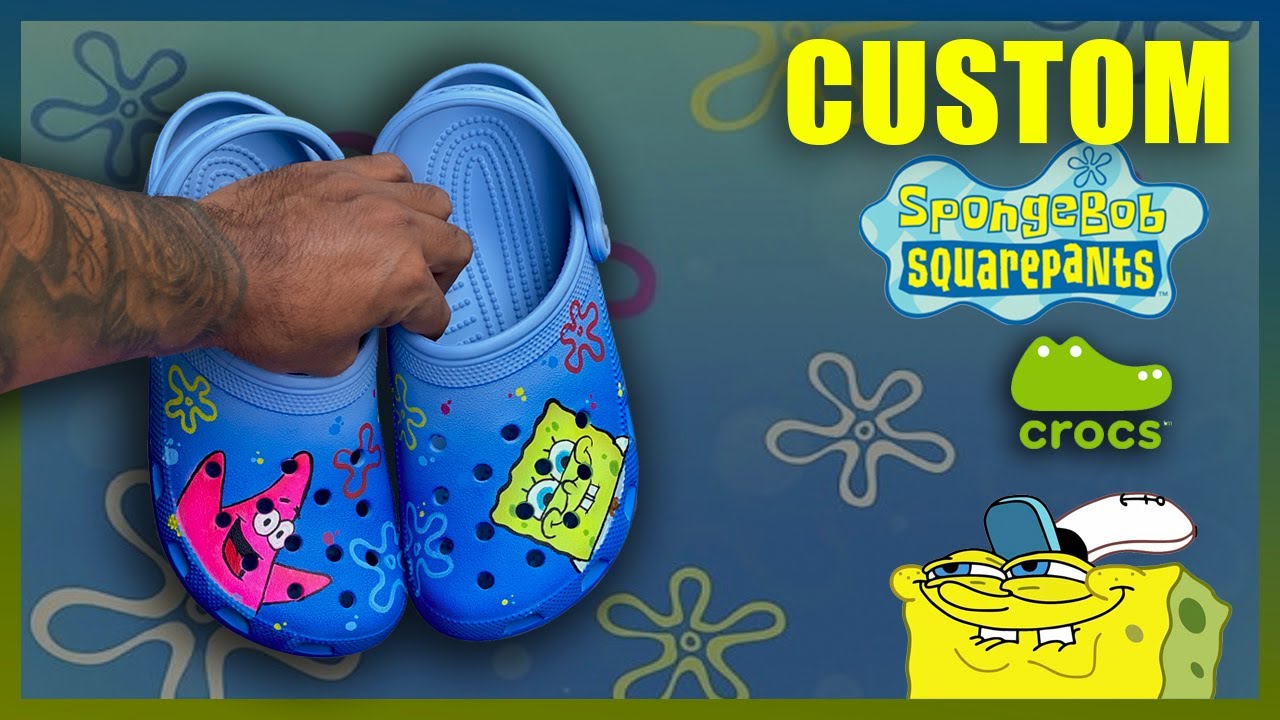 spongebob crocs