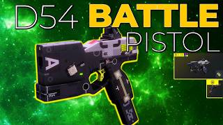 You're Building the D54 Battle Pistol WRONG in Marathon