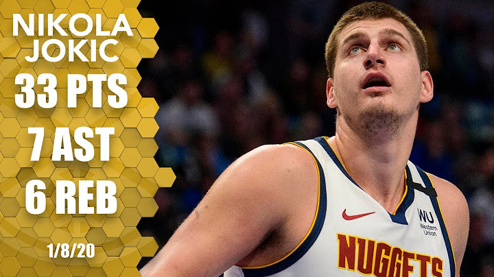 Nikola Jokic hits clutch shot late in 33-point effort for Nuggets vs. Mavs | 2019-20 NBA Highlights