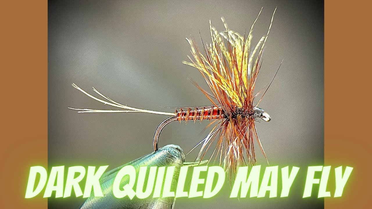 Fly Tying Tutorial | May Fly - YouTube