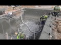 Shotcrete a pool shell.