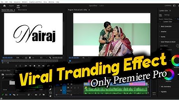 Premiere Pro Roto Tutorial | Open Door Transition Effect | Cinematic Editing | Nairaj_in