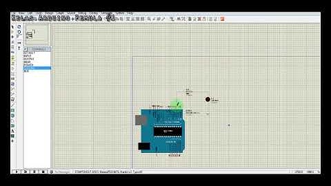 Simulasi Program Led Arduino menggunakan Proteus 7 Professional