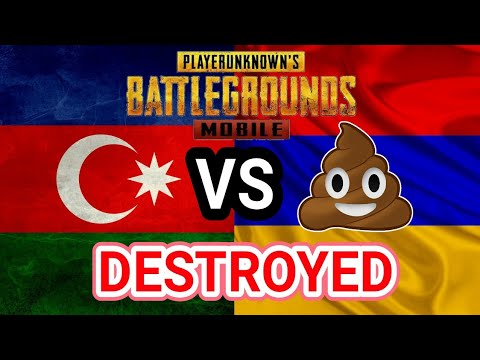 AZ VS AM - Pubg Mobile | Azerbaycan vs ermenistan + mohtesem spreyler pubg mobile