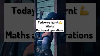 Day 1 learning javascript #coding #javascript #learning #join