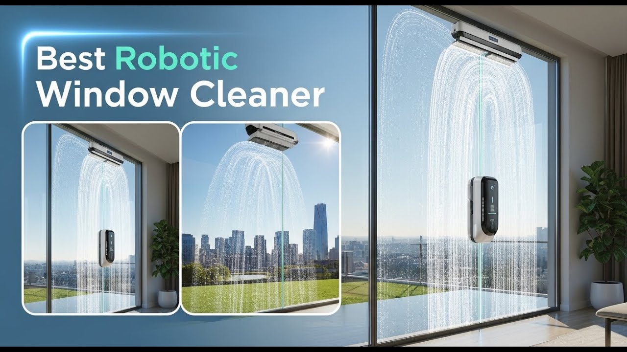 TOP 5 Best Robotic Window Cleaner 2026 | That Work Like Magic!