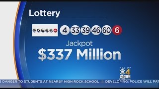 Powerball Jackpot Rises To $337 Million