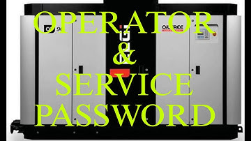ELGI Compressor password, ELGI Copressor Operator password, ELGI Compressor service password