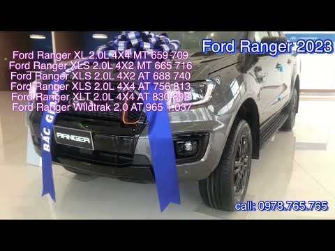 Video Ford Wildtrak Màu Xám lô cuối và Báo Giá Ford Ranger... - youtube
