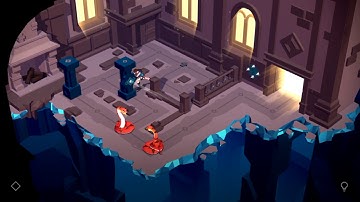 Lara Croft GO Walkthrough The Mirror of Spirits Level 4 "The Great Hall"