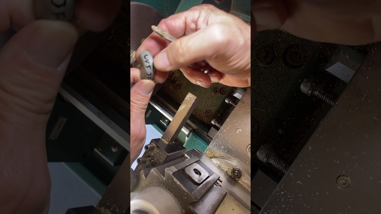 Tutorial: Intro to cutting trumpet mouthpiece rims and cups on a lathe