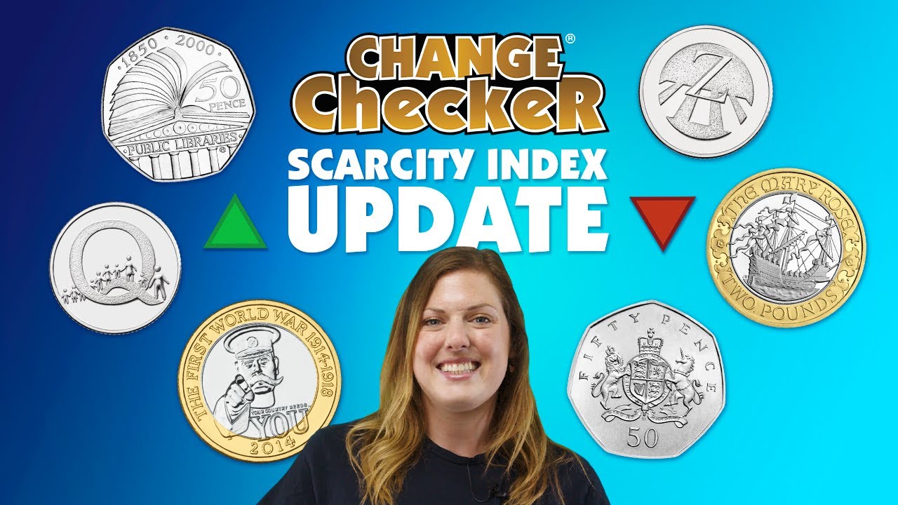Just how sought-after are your coins? The Change Checker Scarcity Index!