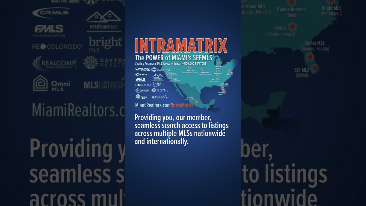 Easy as 123 MIAMI REALTORS® - IntraMatrix