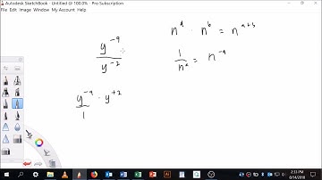 Quotient rule with negative exponents: Problem type 1