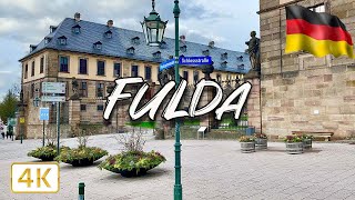 Fulda, GERMANY 🇩🇪 I Walking tour I 4K/60fps