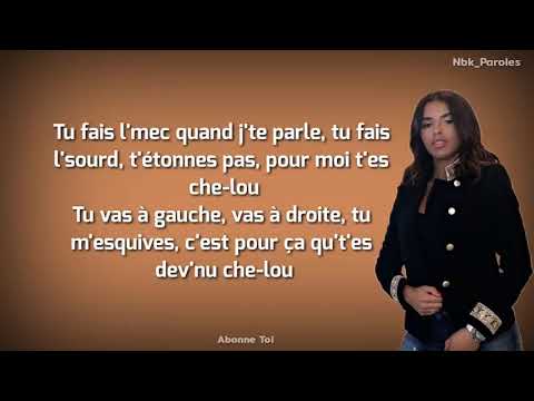 Imen Es feat Dadju     Chelou paroles lyrics480P 1